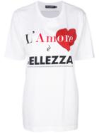 Dolce & Gabbana L'amore È Bellezza T-shirt - White