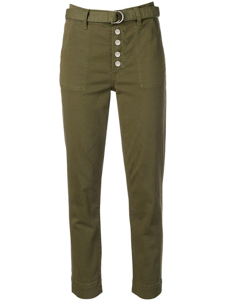 J Brand Kyrah Trousers - Green