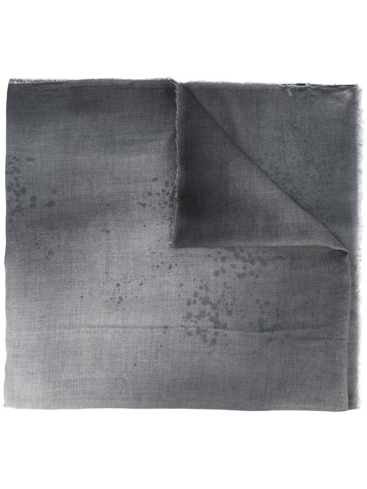Faded Scarf - Men - Modal/wool - One Size, Green, Modal/wool, Avant Toi