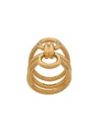 Charlotte Chesnais Tryptich Bow Ring - Gold