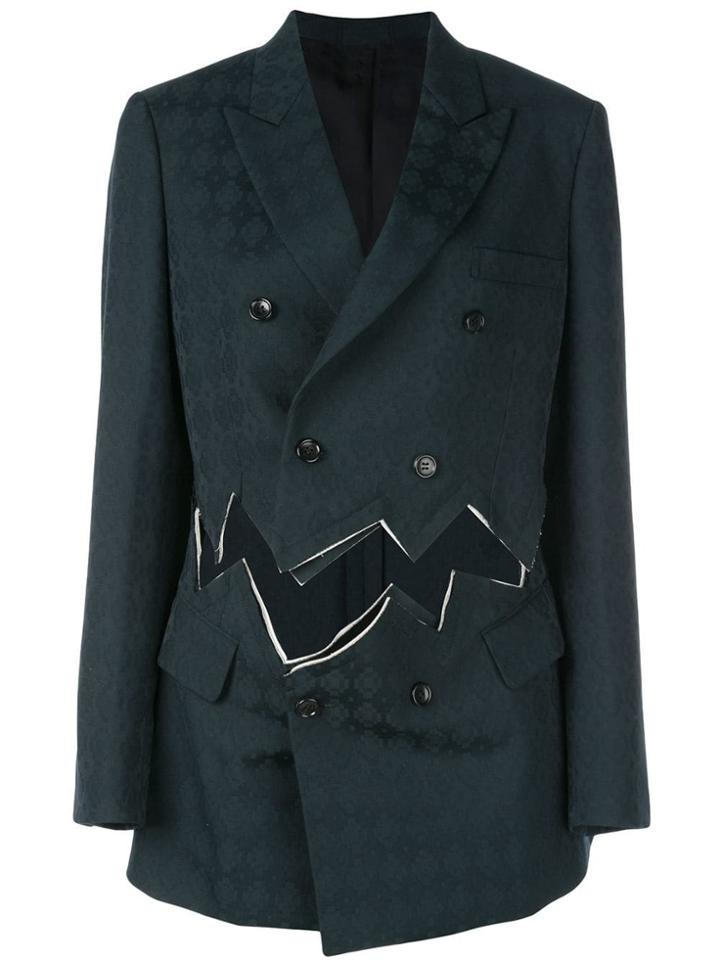 Comme Des Garçons Double Breasted Blazer - Black