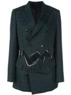 Comme Des Garçons Double Breasted Blazer - Black