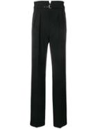 Red Valentino Buckle Fastening Trousers - Black