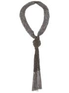 Christian Koban Woven Necklace - Black