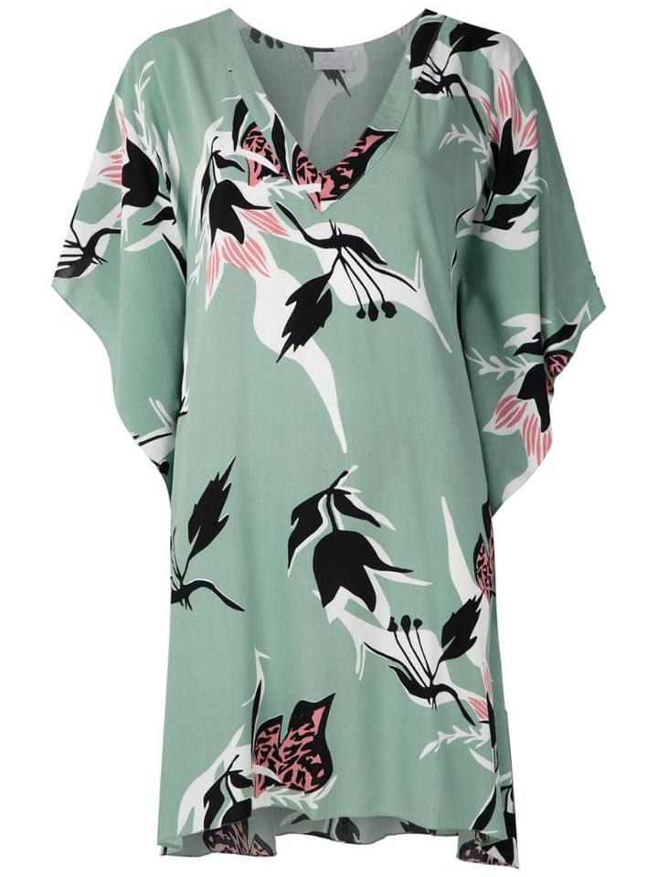 Brigitte Brigitte 29k78v Estampa Verde Rayon - Multicolour