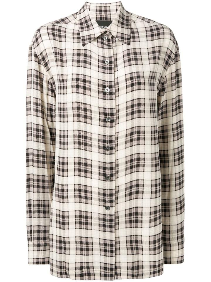 Marc Jacobs Tartan Pattern Shirt - Neutrals