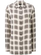 Marc Jacobs Tartan Pattern Shirt - Neutrals