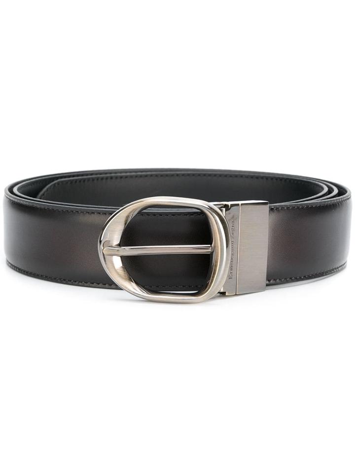 Ermenegildo Zegna Couture Reversible Belt - Brown