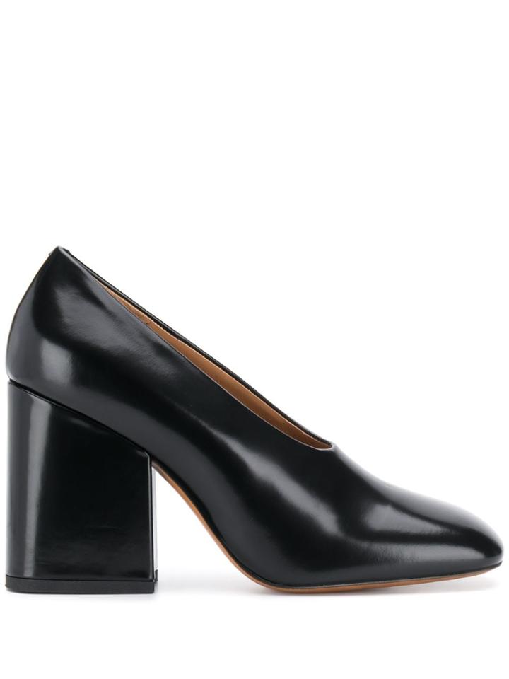 Marni High Wedge Pumps - Black