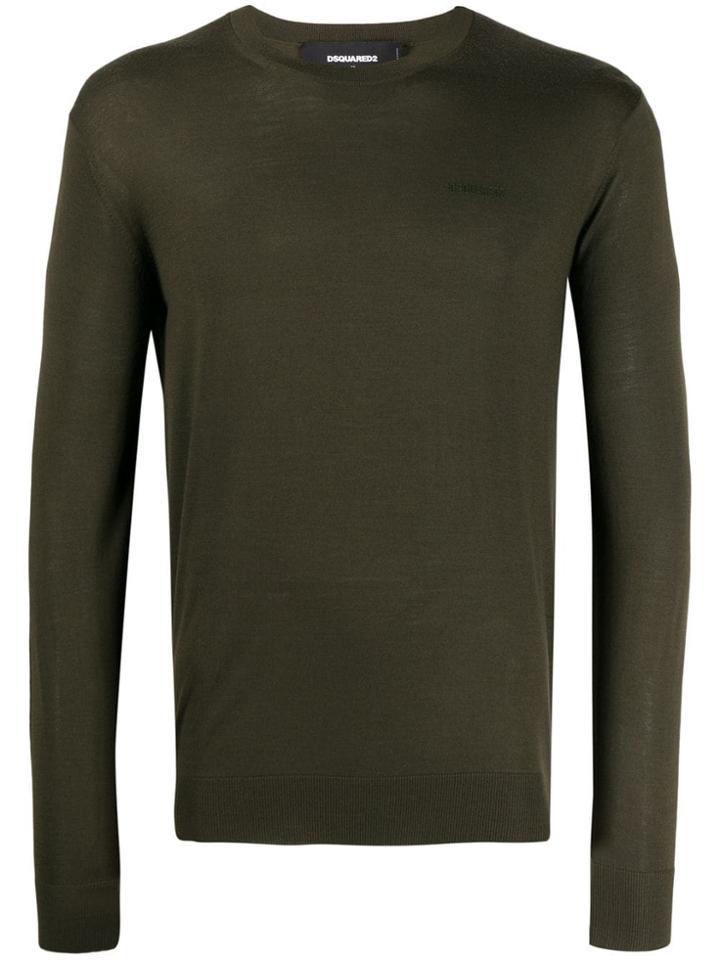 Dsquared2 Crew Neck Jumper - Green
