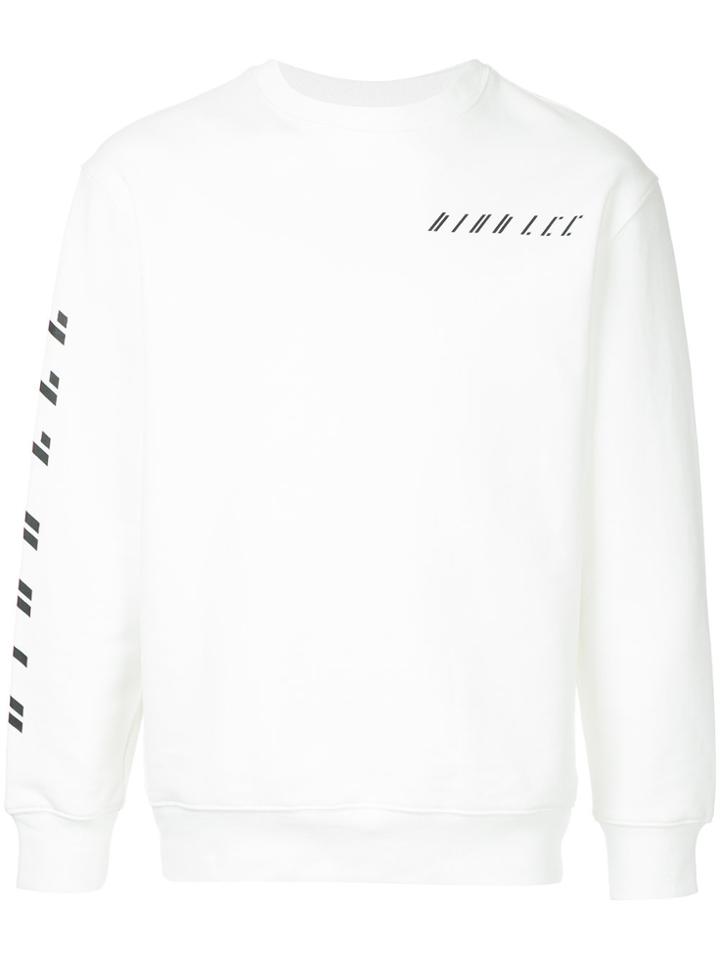 Dion Lee Graphic Logo Sweatshirt - White