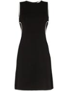 Rudi Gernreich Cut-out Fitted Mini Dress - Black