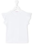 Il Gufo - Ruffled Sleeve T-shirt - Kids - Cotton/spandex/elastane - 4 Yrs, White