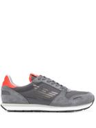 Emporio Armani Side Monogram Sneakers - Grey