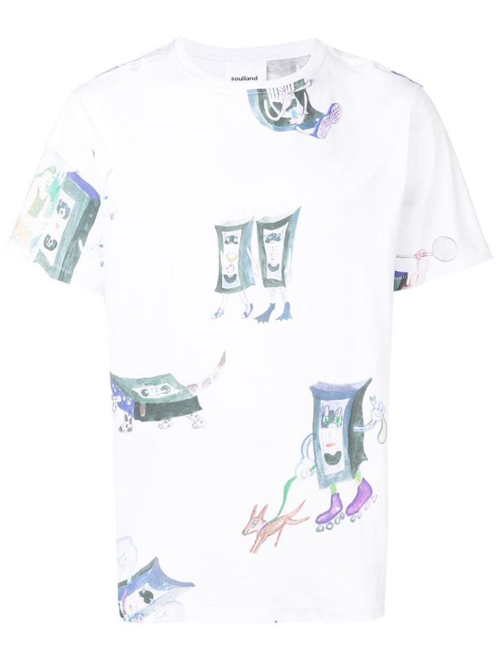 Soulland Archie T-shirt - White