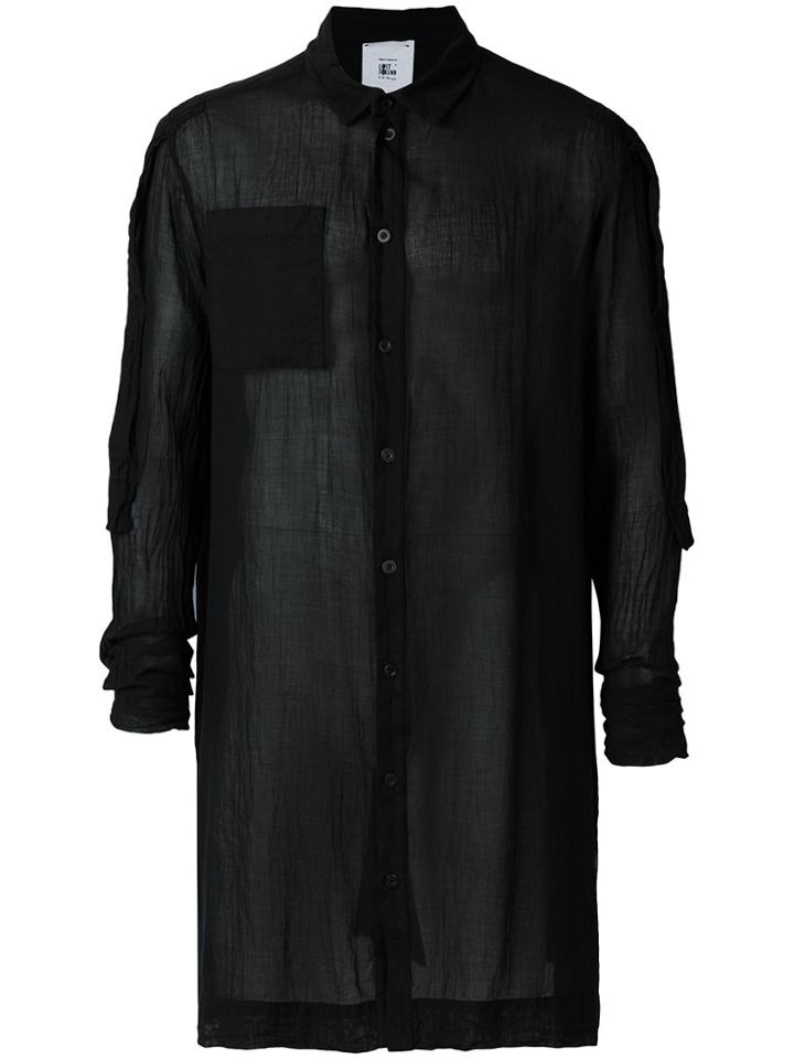 Givenchy Paris Patch Destroyed Bermuda Shorts - Black