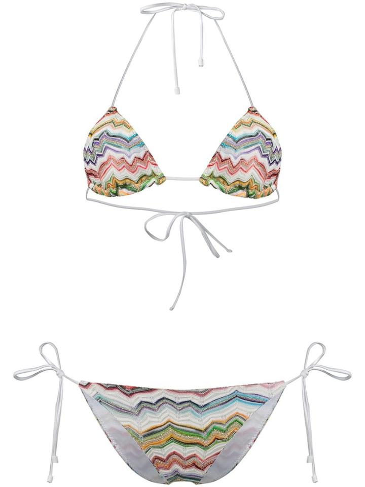 Missoni Mare Zigzag Bikini - White