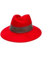 Woolrich Contrast Brim Hat - Red