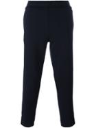 Moncler Slim Fit Track Pants, Men's, Size: 52, Blue, Cotton