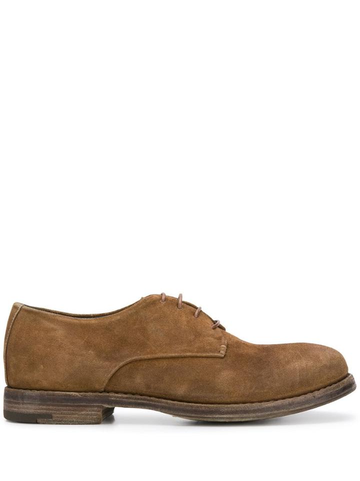 Premiata Lace-up Derby Shoes - Brown