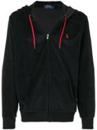 Polo Ralph Lauren Zipped Hoodie - Black