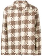 Our Legacy Check Zipped Jacket - Brown