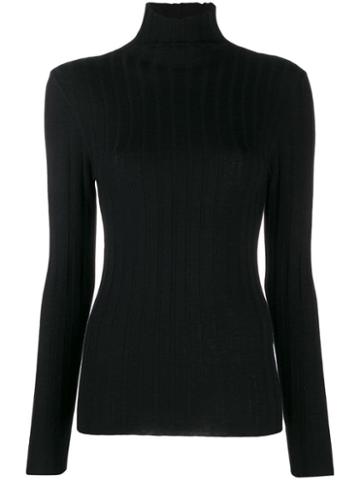 Toteme Turtleneck Jumper - Black