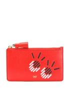 Anya Hindmarch Girly Eyes Cardholder - Red