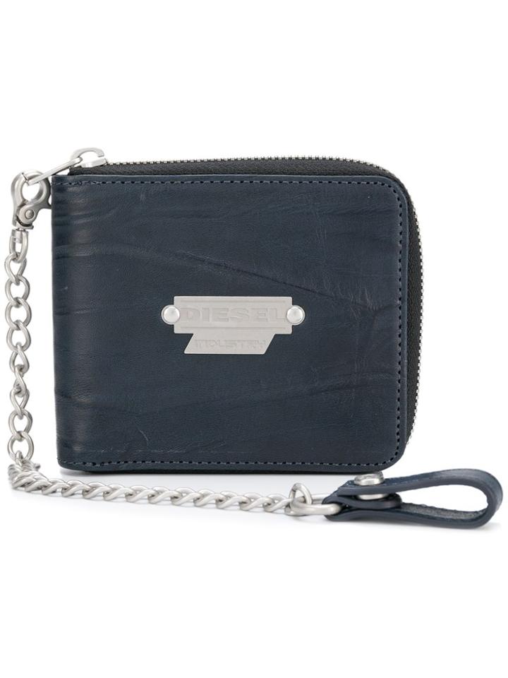 Diesel Zippy Wallet - Blue