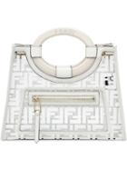 Fendi Runaway Small Tote Bag - White