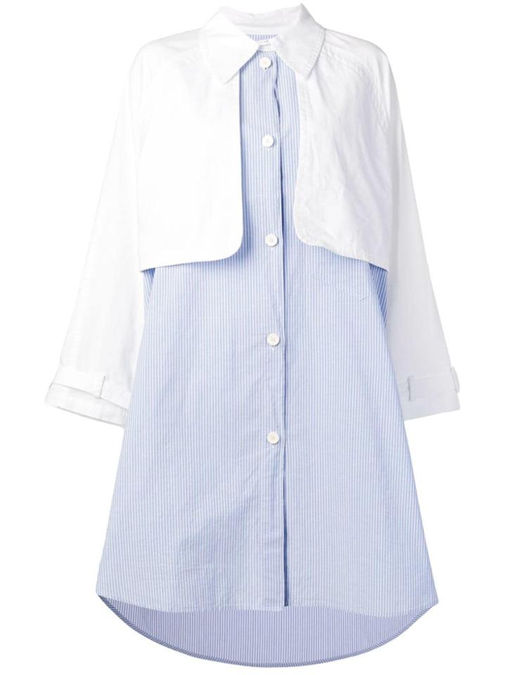 Mm6 Maison Margiela Jacket-shirt Dress - White