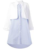 Mm6 Maison Margiela Jacket-shirt Dress - White
