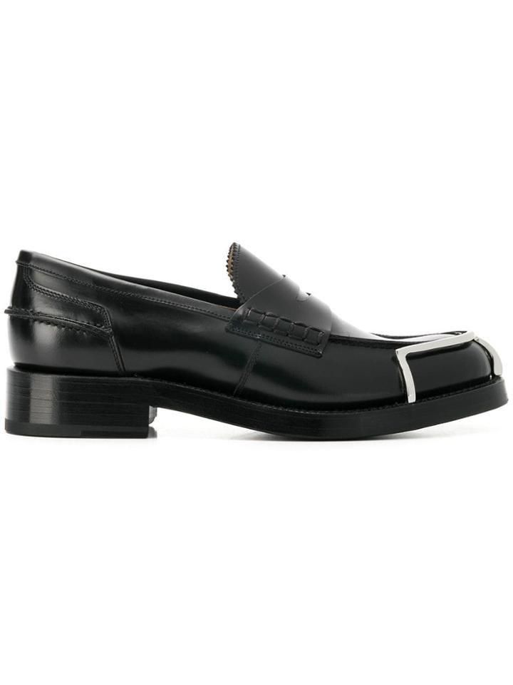 Alexander Wang Metallic Detailed Loafers - Black