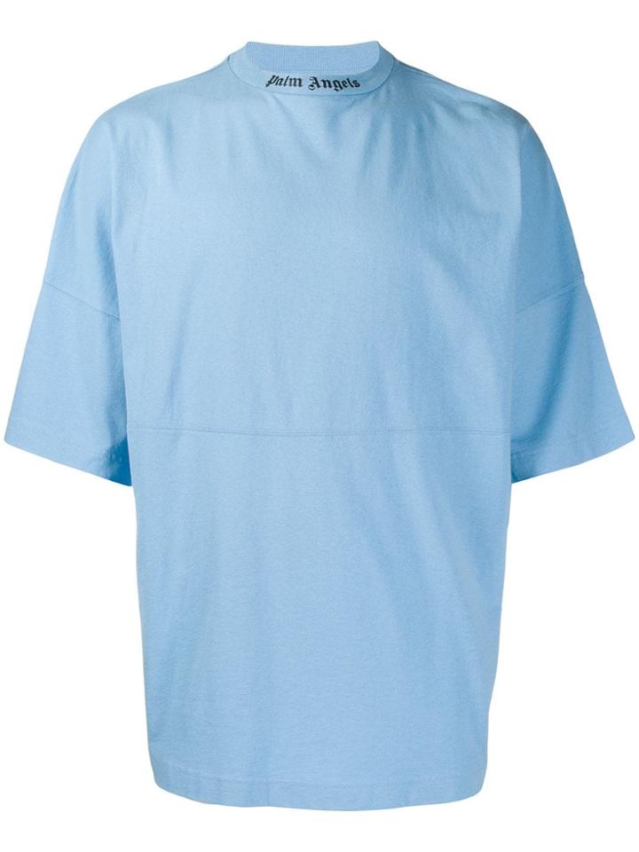 Palm Angels Rear Logo T-shirt - Blue