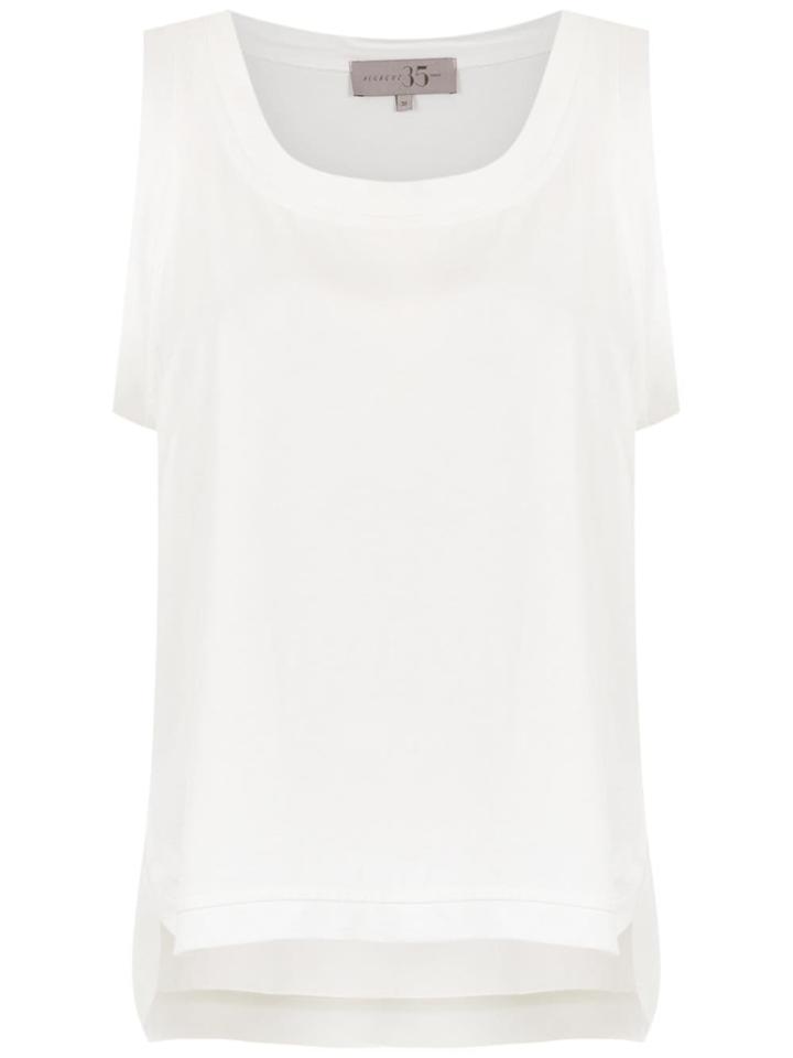Alcaçuz Fileira Blouse - White