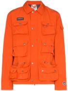 Adidas X Spezial Wardour Utility Pocket Shirt Jacket - Orange