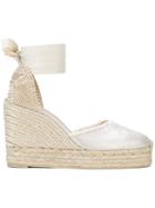 Castañer Canela Espadrille Wedges - Metallic
