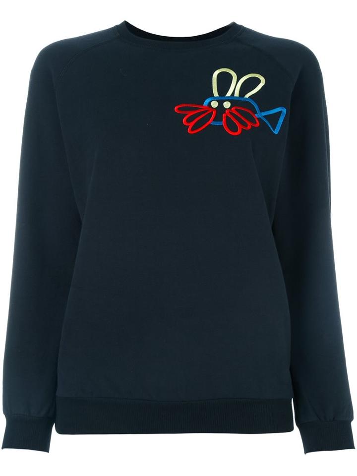 Peter Jensen Embroidered Detail Sweatshirt