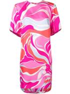 Emilio Pucci Riviera Print Silk Dress - Pink