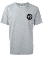 Soulland 'ribbon' T-shirt, Men's, Size: Medium, Grey, Cotton