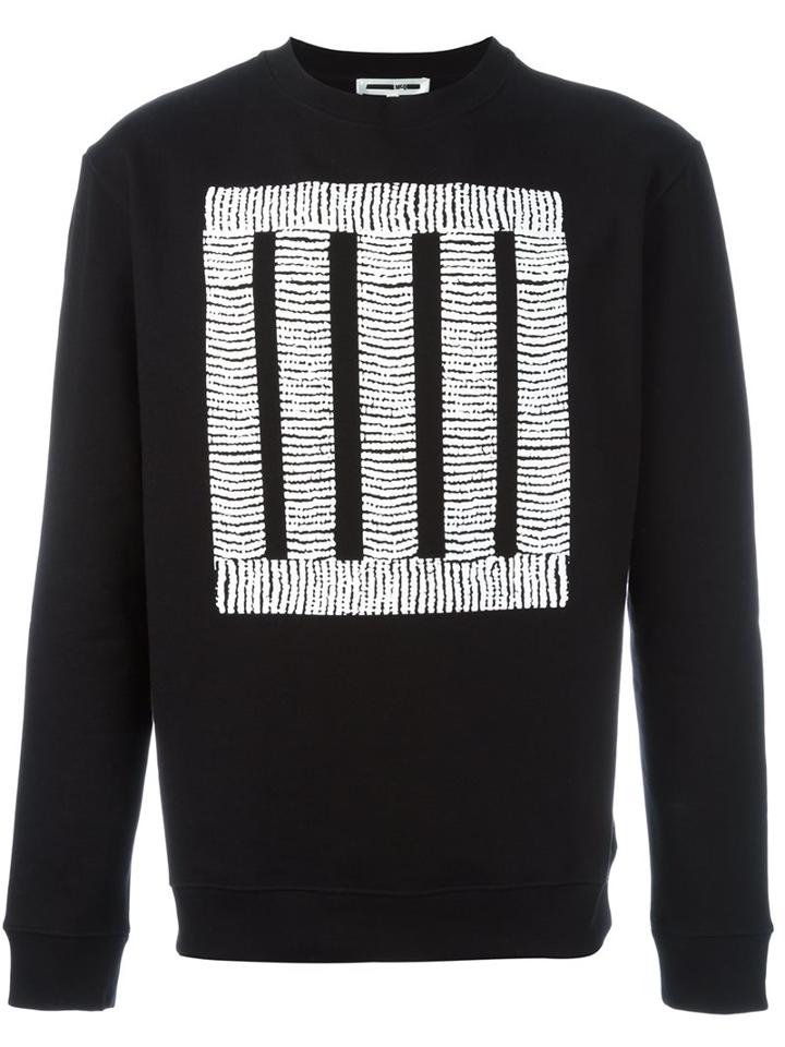 Mcq Alexander Mcqueen Square Print Sweatshirt