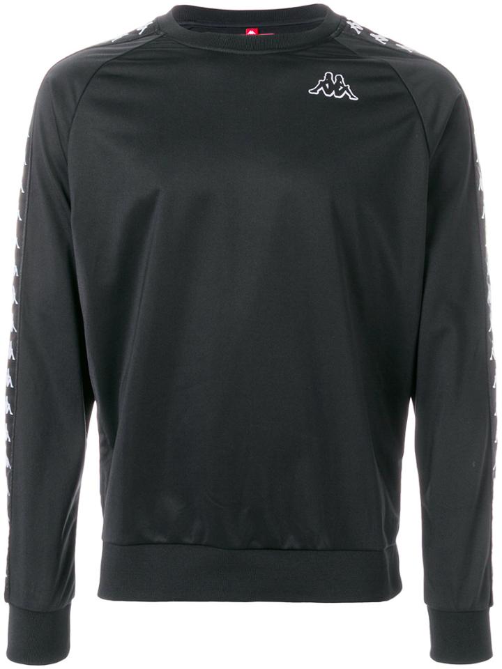 Kappa Side Stripe Sweatshirt - Black