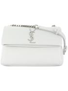 Saint Laurent Small West Hollywood Bag - White