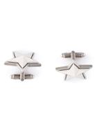 Givenchy Star Cufflinks, Men's, Metallic, Brass