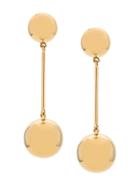 Jw Anderson Gold Small Sphere Drop Earrings