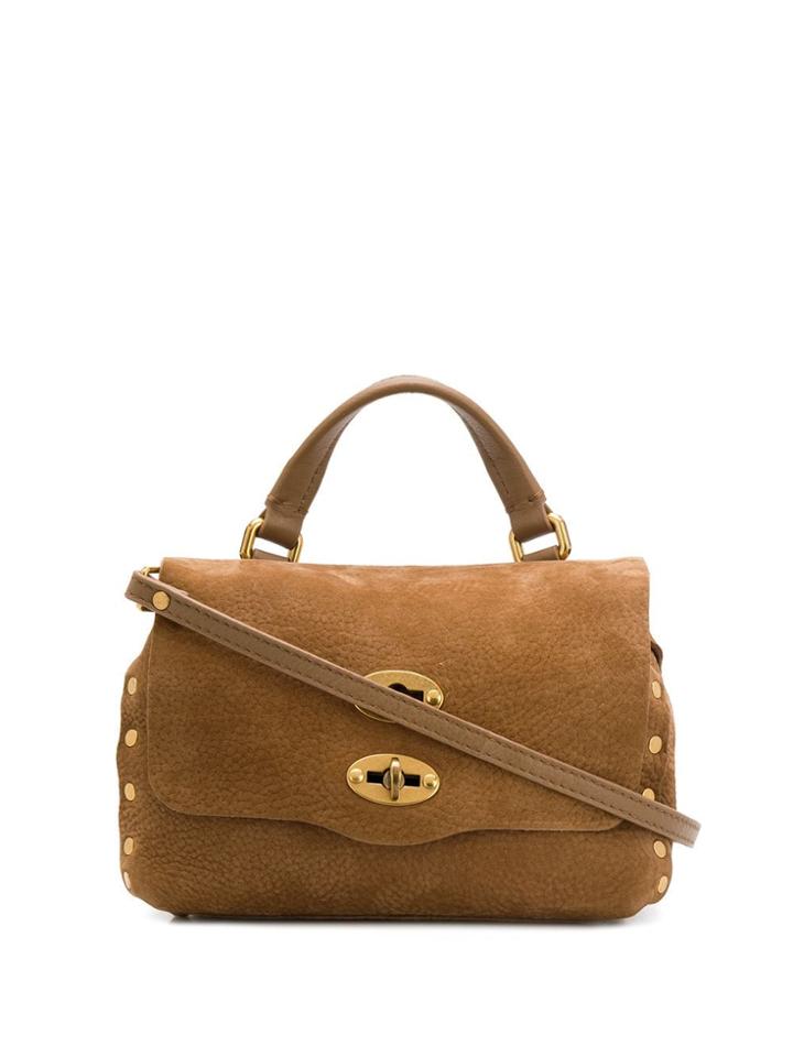 Zanellato Textured-effect Cross Body Bag - Neutrals