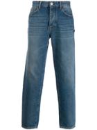 Marcelo Burlon County Of Milan Vintage Wash Carrot Jeans - Blue