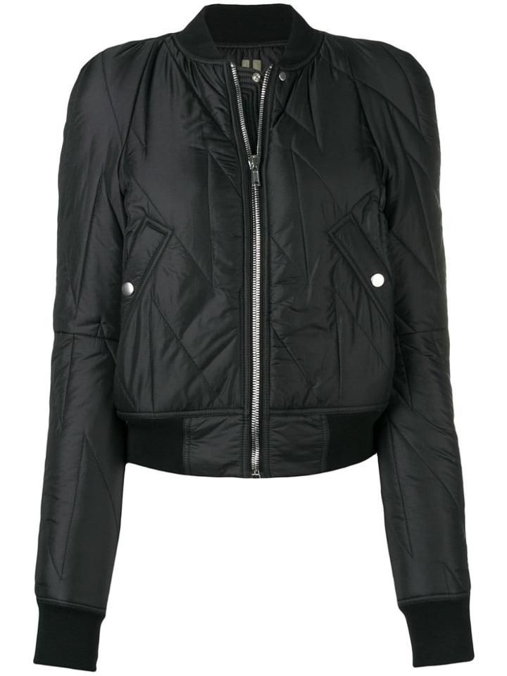 Rick Owens Drkshdw Flight Puffer Jacket - Black