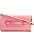 Red Valentino Two-tone Clutch - Pink & Purple