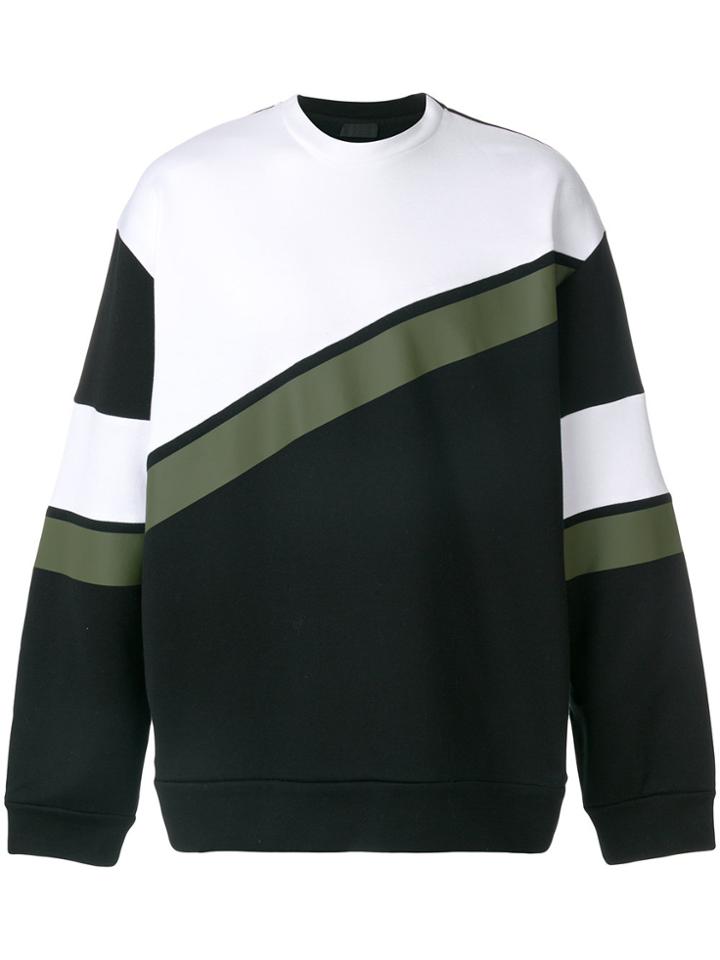 Prada Striped Sweatshirt - Black